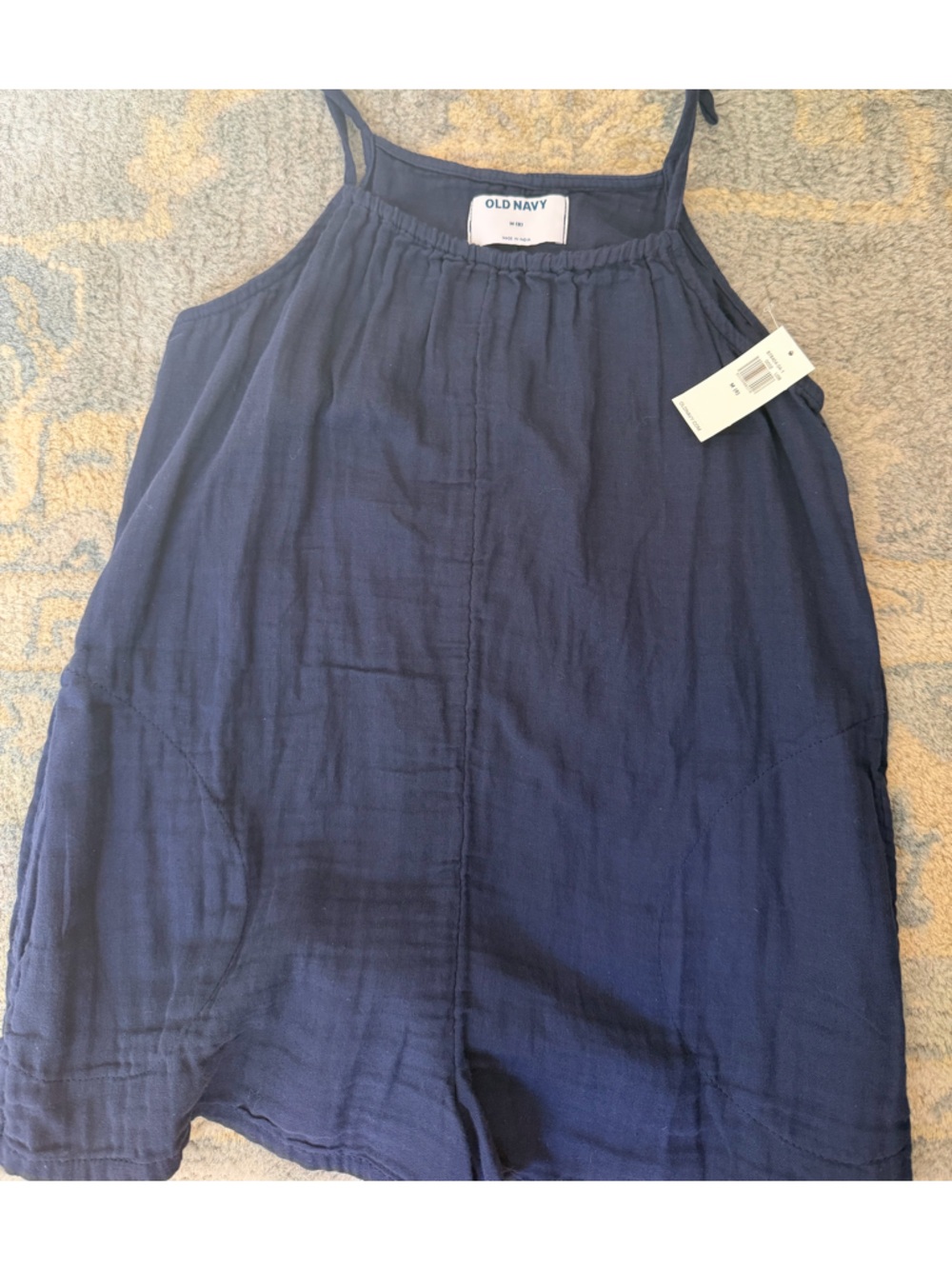 NWT Girls Old Navy Navy Romper